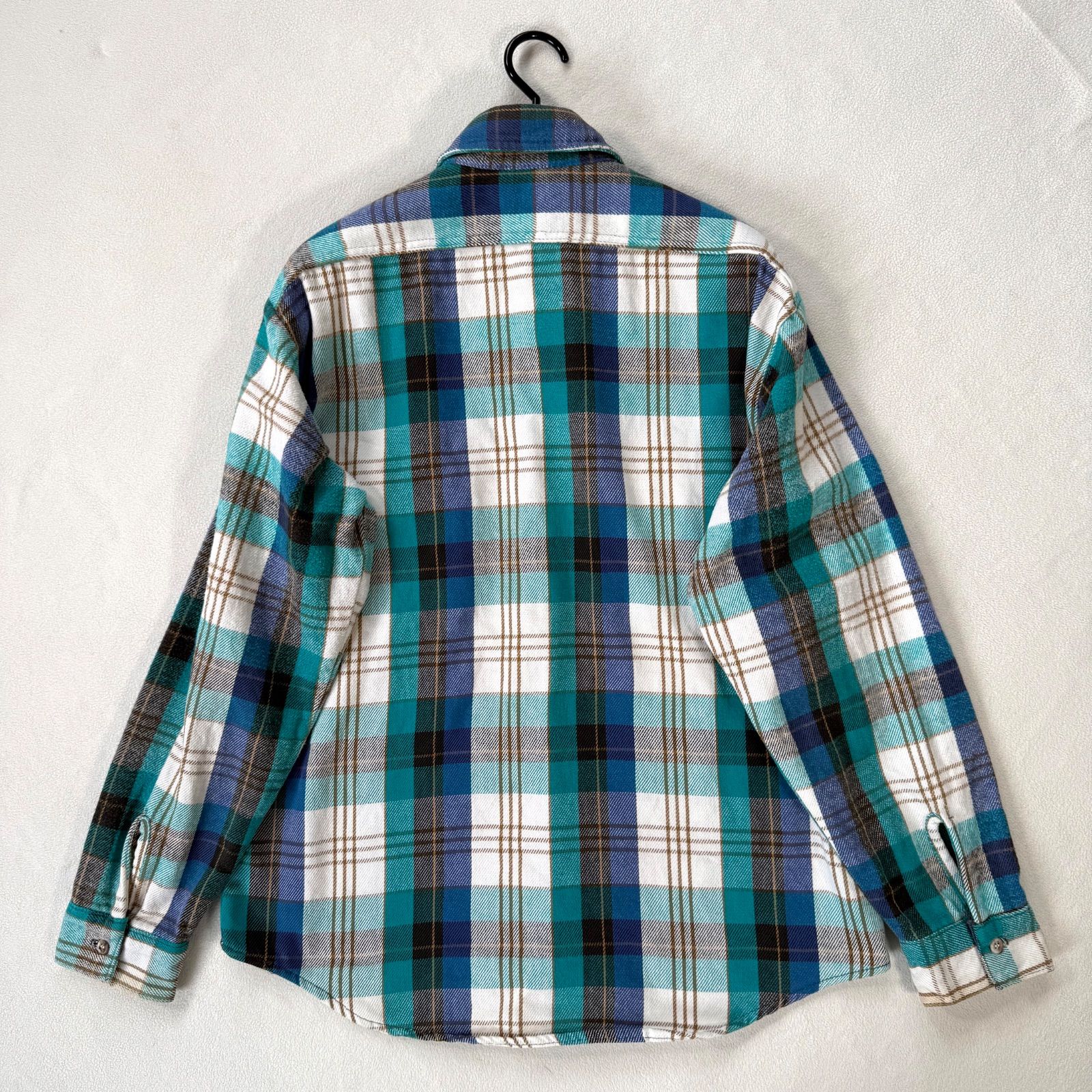 【美品・L】80s ファイブブラザー ネルシャツ ヘビーネル USA製 アメリカ製 チェック ヴィンテージ ビンテージ アメカジ