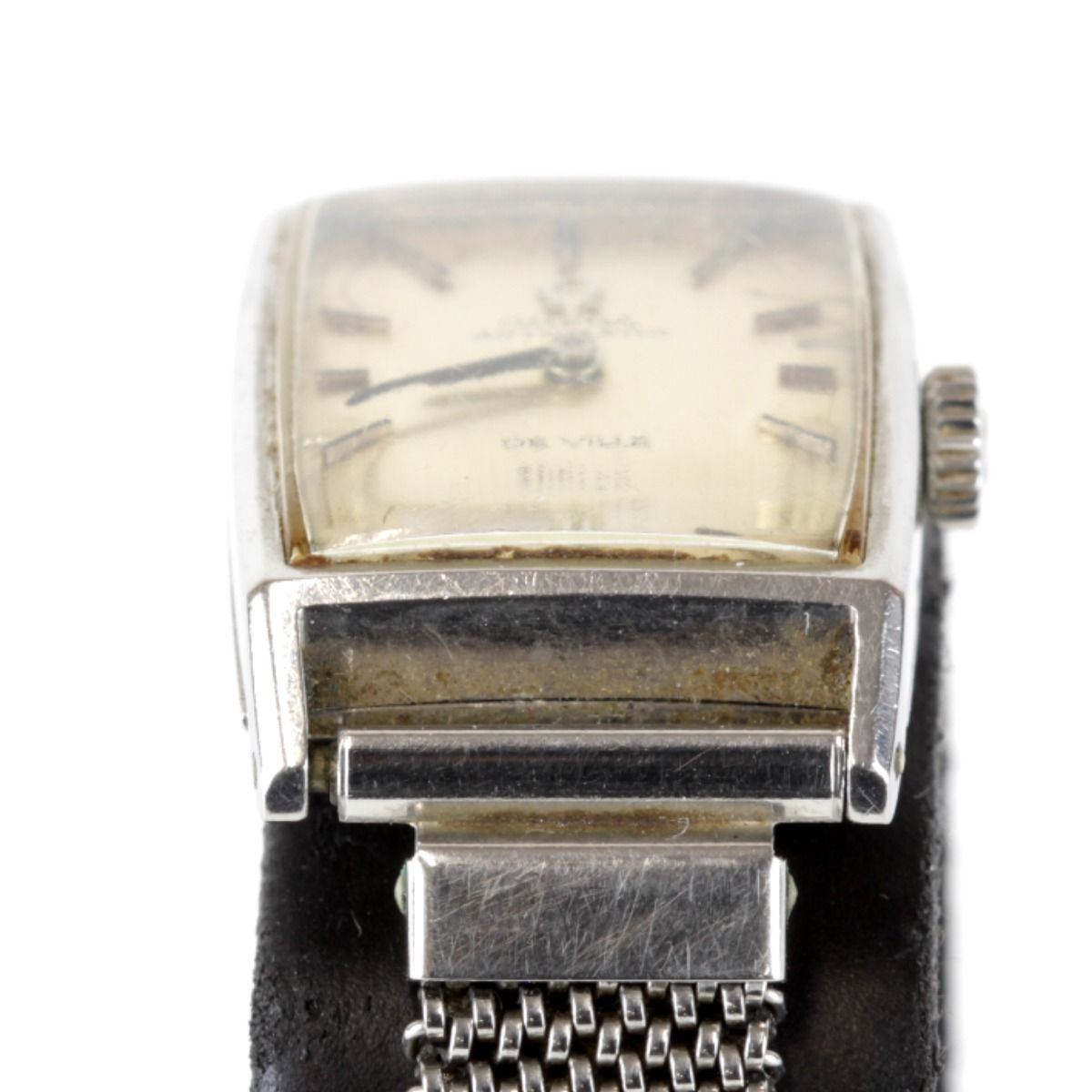 USED』 OMEGA デビル レクタングル 自動巻 腕時計 自動巻き レディース 