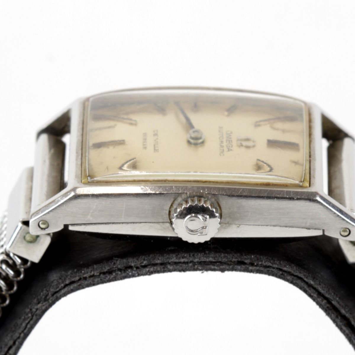 USED』 OMEGA デビル レクタングル 自動巻 腕時計 自動巻き レディース 