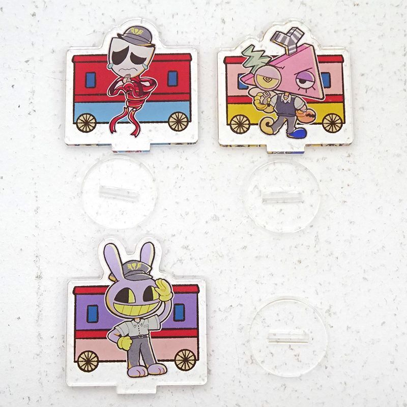 三重店】アメイジングデジタルサーカス アクリルぷちスタンド 01.駅員