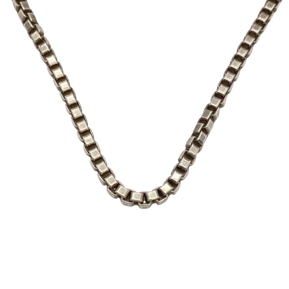 ティファニー Tiffany&Co. ベネチアン ネックレス SV925 37.9g シルバー【中古】