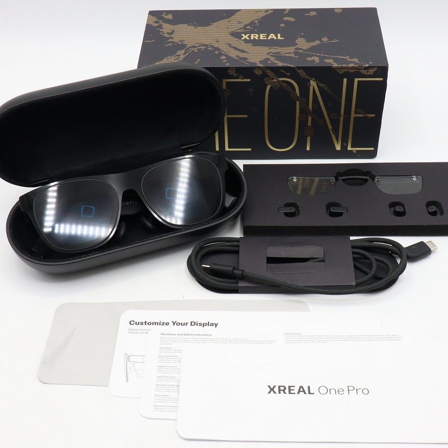 【美品】XREAL One Pro X1112-M ARグラス IPD 57-66mm Mサイズ スマートグラス エックスリアル ワン プロ 本体
