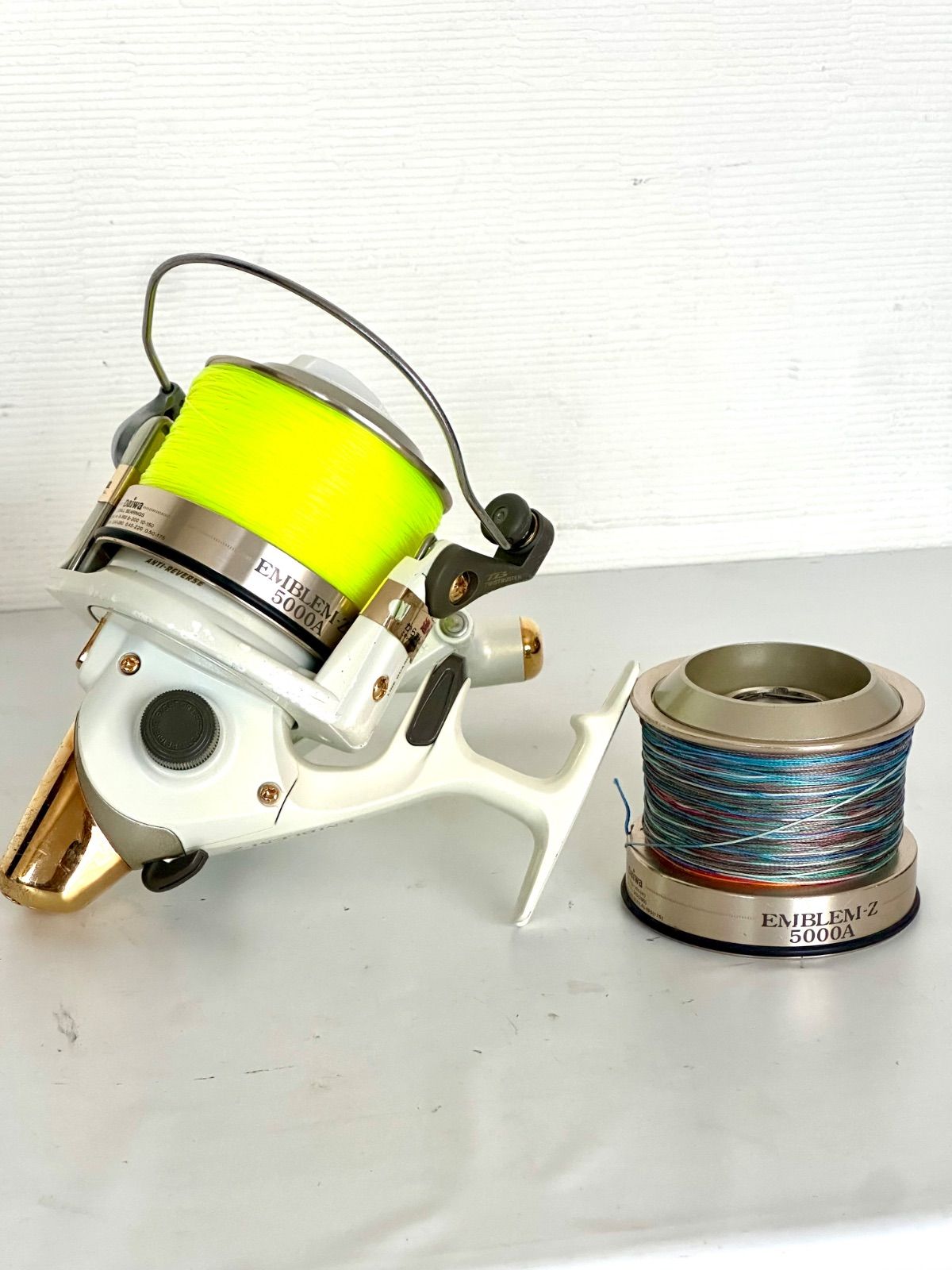 ダイワ エンブレムZ 5000A 遠投リール スペアスプール付き Daiwa EMBLEM