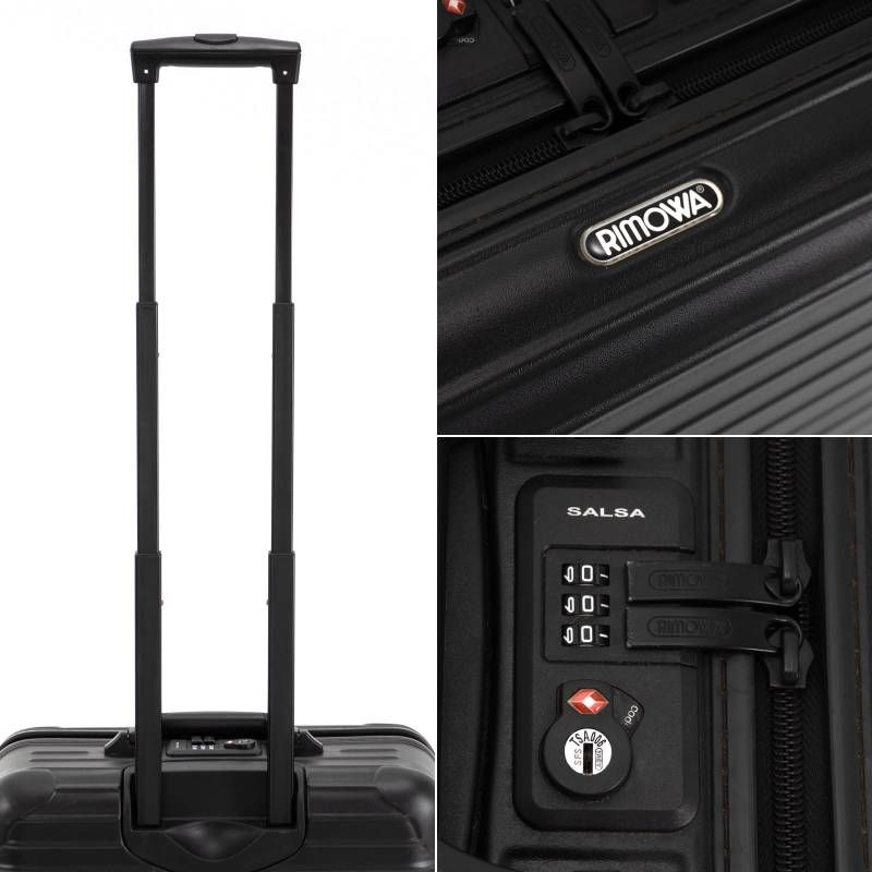 RIMOWA リモワ SALSA サルサ 25L 機内持ち込み 2輪 TSAロック コンパクト ビジネストローリー マットブラック 艶消し黒色 軽量 スーツケース キャリーバッグ