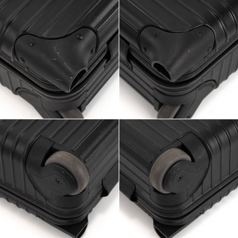 RIMOWA リモワ SALSA サルサ 25L 機内持ち込み 2輪 TSAロック コンパクト ビジネストローリー マットブラック 艶消し黒色 軽量 スーツケース キャリーバッグ