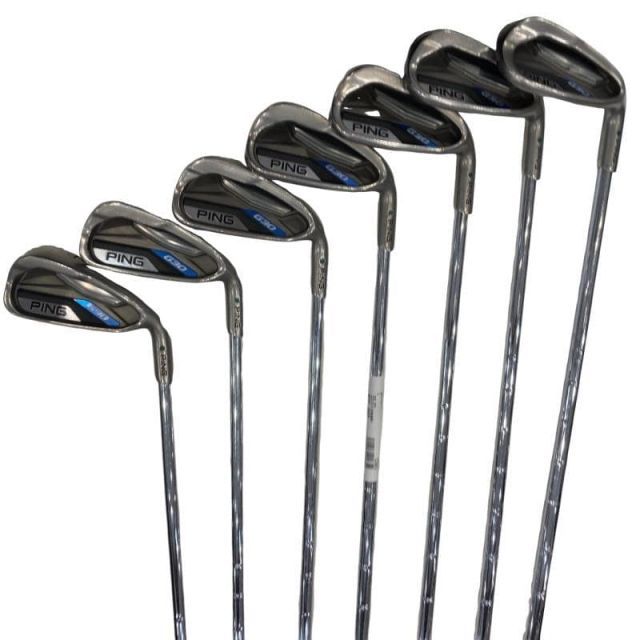 【中古】 ピン G30 8S アイアンセット IR 純正特注シャフト (フレックスS) メンズ 男性用 右利き 右用 Cランク ゴルフクラブ