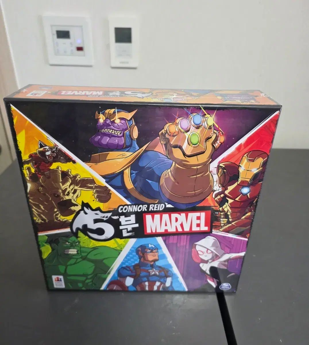 新品 5分 MARVEL(マーベル) ボードゲーム ハン(HAN)글版 (Marvel 5分)
