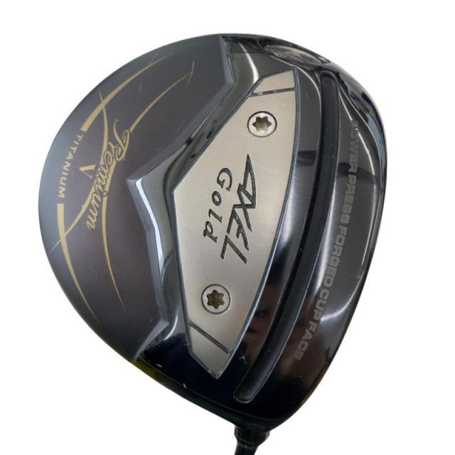【中古】 つるや AXEL Gold Premium V 3W フェアウェイウッド FW AXEL Gold Premium V(フェアウェイ) (フレックスR) メンズ 男性用 右利き 右用 Cランク ゴルフクラブ