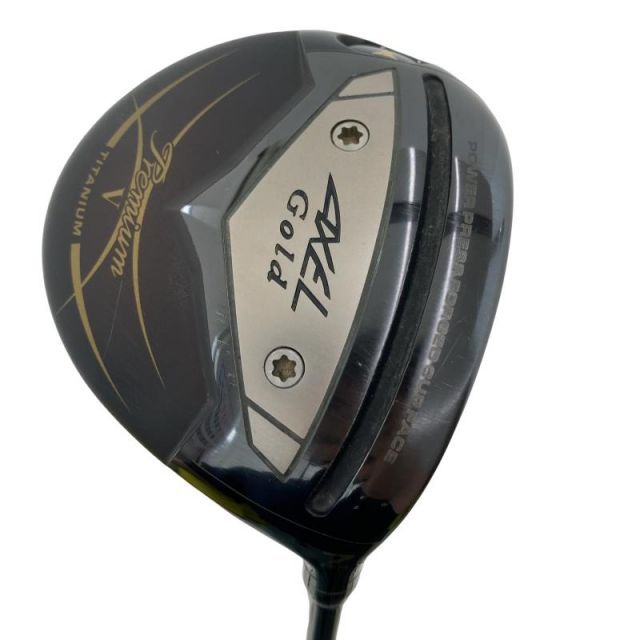 【中古】 つるや AXEL Gold Premium V 7W フェアウェイウッド FW AXEL Gold Premium V(フェアウェイ) (フレックスR) メンズ 男性用 右利き 右用 Cランク ゴルフクラブ