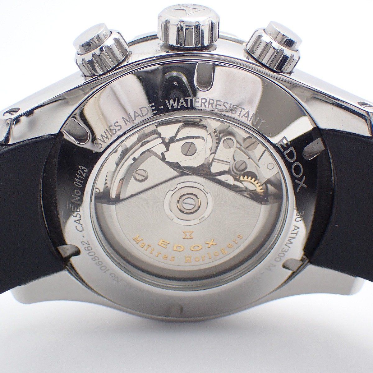 EDOX エドックス グランドオーシャン クロノグラフ 自動巻き メンズ 