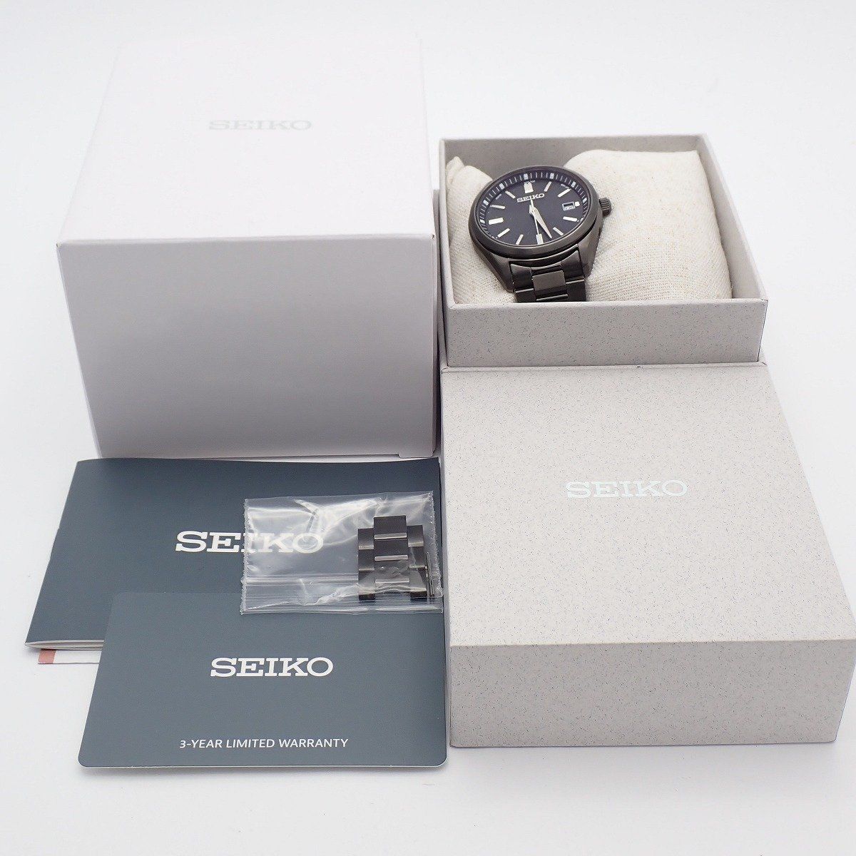 美品】SEIKO セイコー セレクション Sシリーズ ソーラー電波 メンズ 