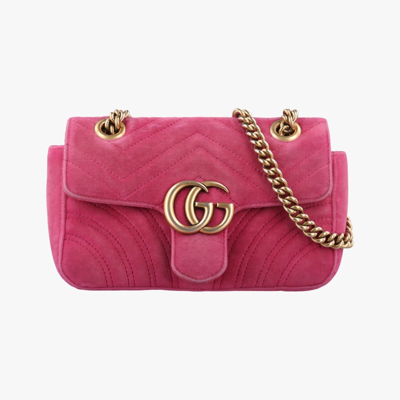 グッチGucciGGマーモント ピンク ベロア 446744 A021967262