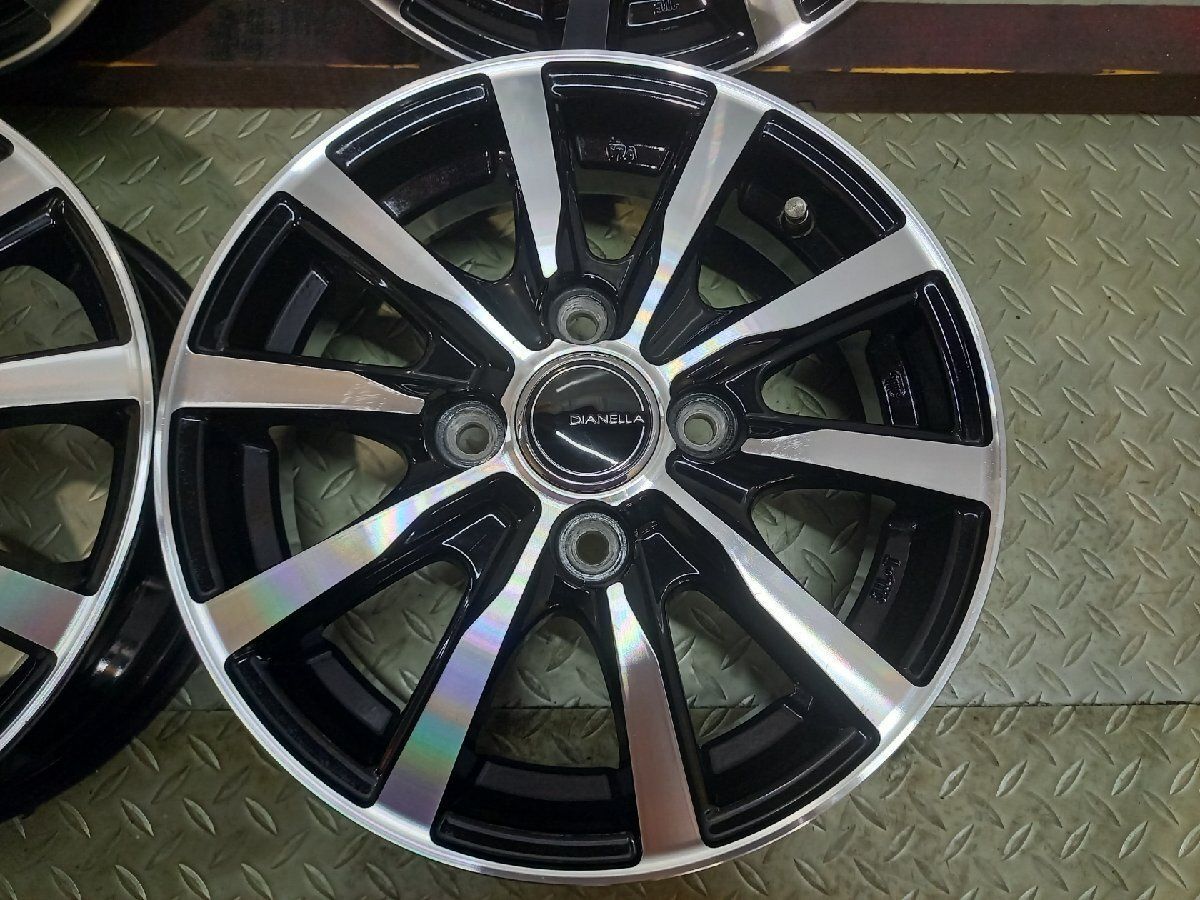 YFC DIANELLA ディアネラ 13インチ 4本 4J4HPCD100+42 ブラポリ