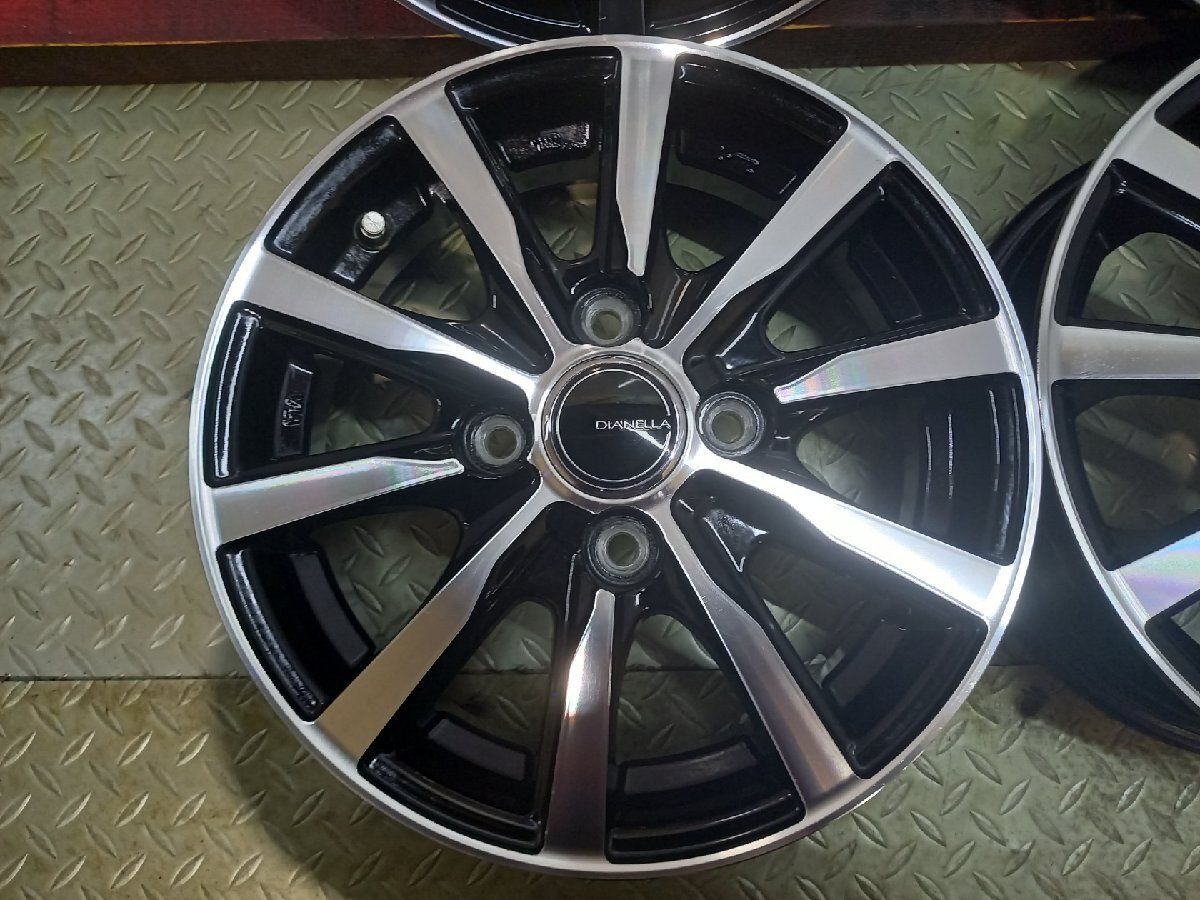 YFC DIANELLA ディアネラ 13インチ 4本 4J4HPCD100+42 ブラポリ 