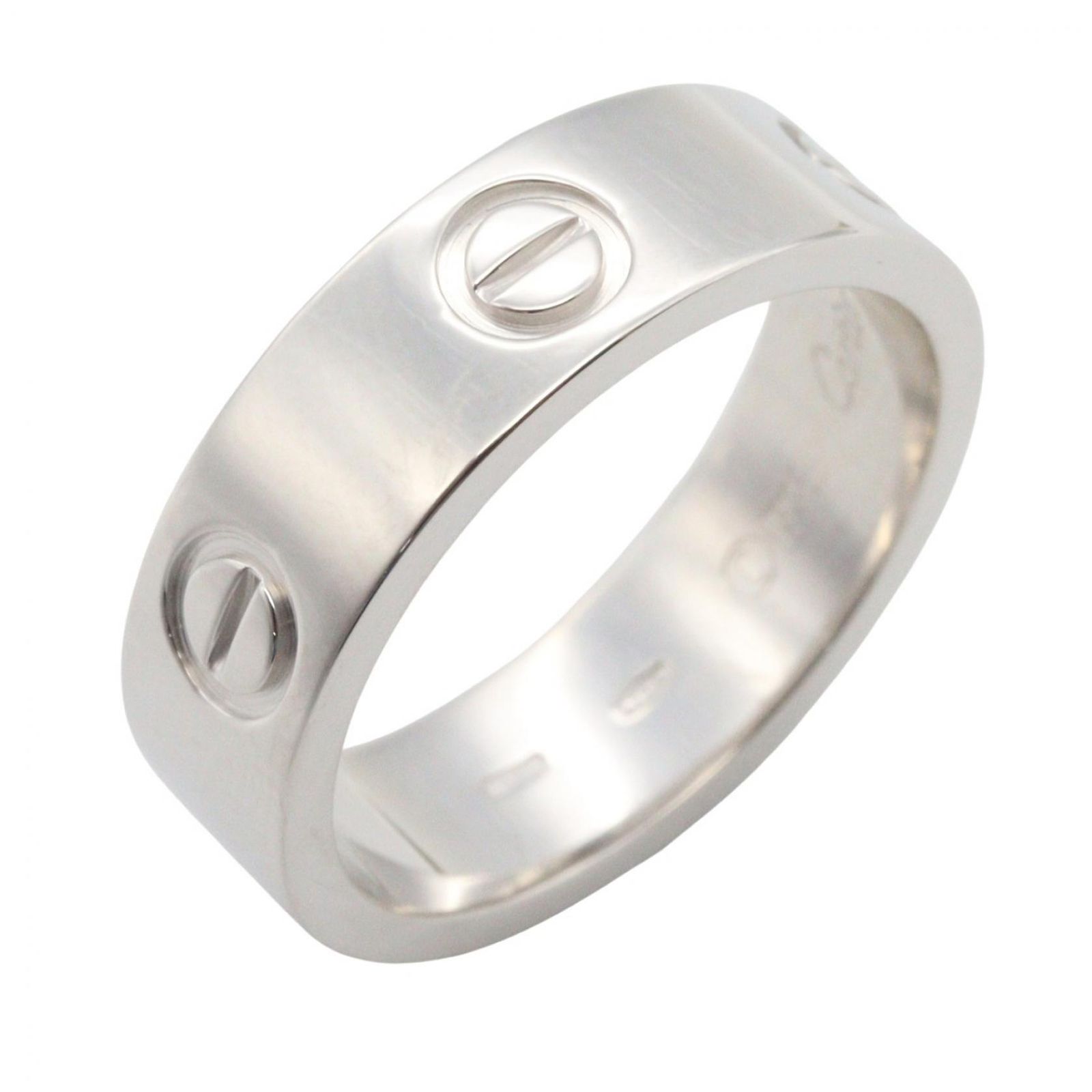 カルティエ CARTIER リング・指輪 ラブリング B4084700 K18WG（ホワイトゴールド） ラブリング ユニセックス Used A