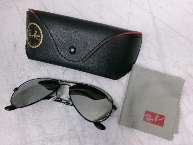 【中古】Ray-Ban ﾚｲﾊﾞﾝ AVIATOR CLASSIC RB3025 L2823 58-14 ﾌﾞﾗｯｸ 991893443