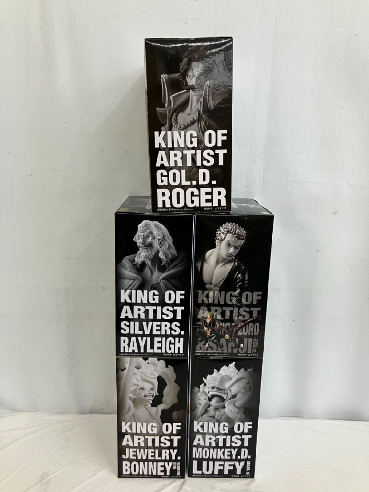 未開封 ONE PIECE ワンピース KING OF ARTIST フィギュア 5種 LF5795