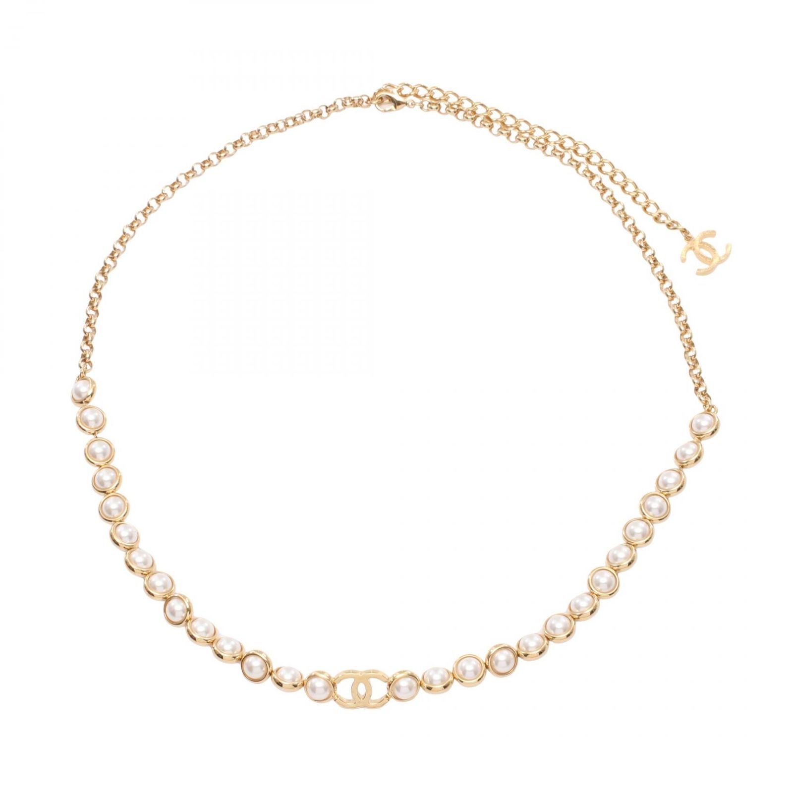 シャネル CHANEL ベルト ココマーク チェーン その他 チェーンベルト レディース Used A