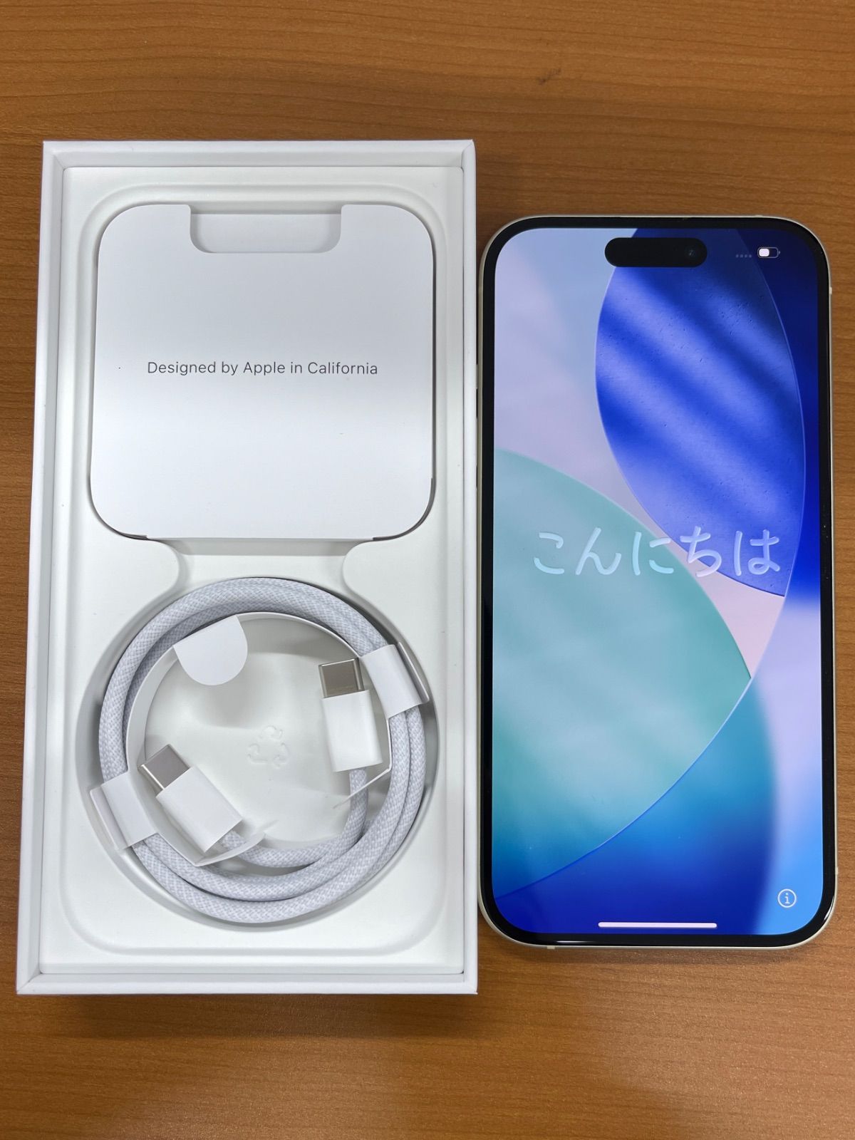 動作確認済み iPhone15 256GB イエロー ID:M7H4