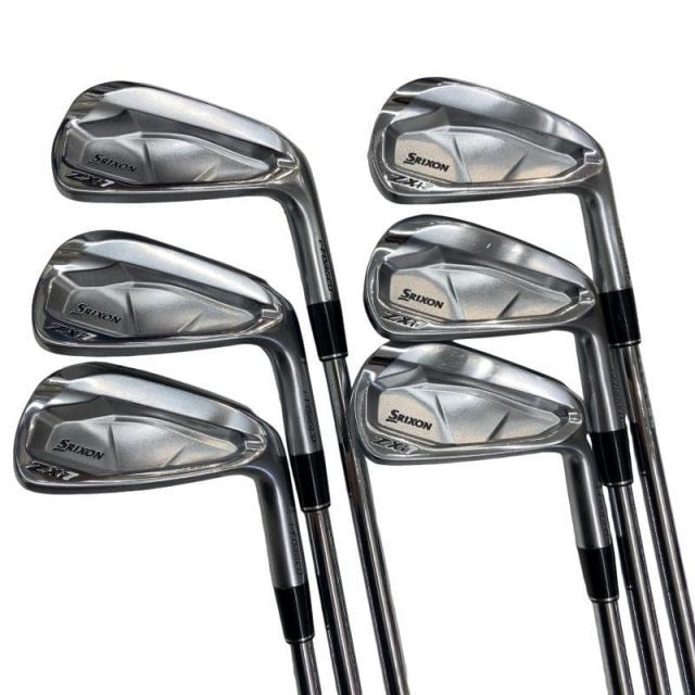 【中古】 ダンロップ SRIXON ZXi7 6S アイアンセット IR 純正特注シャフト (フレックスS) メンズ 男性用 右利き 右用 Cランク ゴルフクラブ