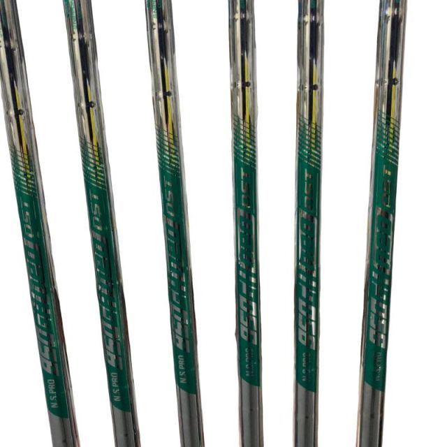 【中古】 ダンロップ SRIXON ZX4 Mk II 6S アイアンセット IR NS PRO 950GH neo DST (フレックスS) メンズ 男性用 右利き 右用 Cランク ゴルフクラブ｜詳細画像