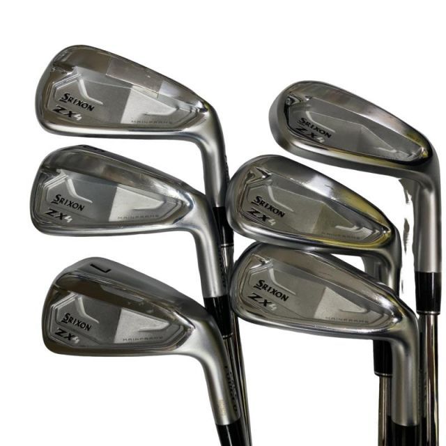 【中古】 ダンロップ SRIXON ZX4 Mk II 6S アイアンセット IR NS PRO 950GH neo DST (フレックスS) メンズ 男性用 右利き 右用 Cランク ゴルフクラブ｜詳細画像