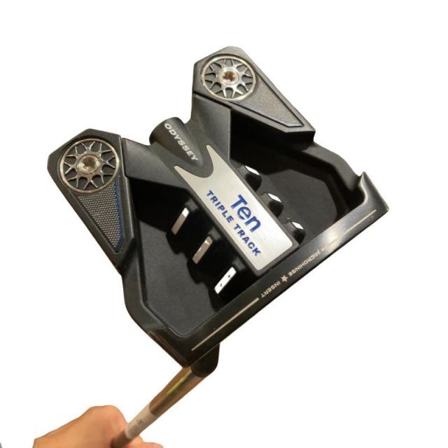 【中古】 オデッセイ TEN TRIPLE TRACK 34インチ パター PT STROKE LAB (フレックスその他) メンズ 男性用 右利き 右用 Cランク ゴルフクラブ