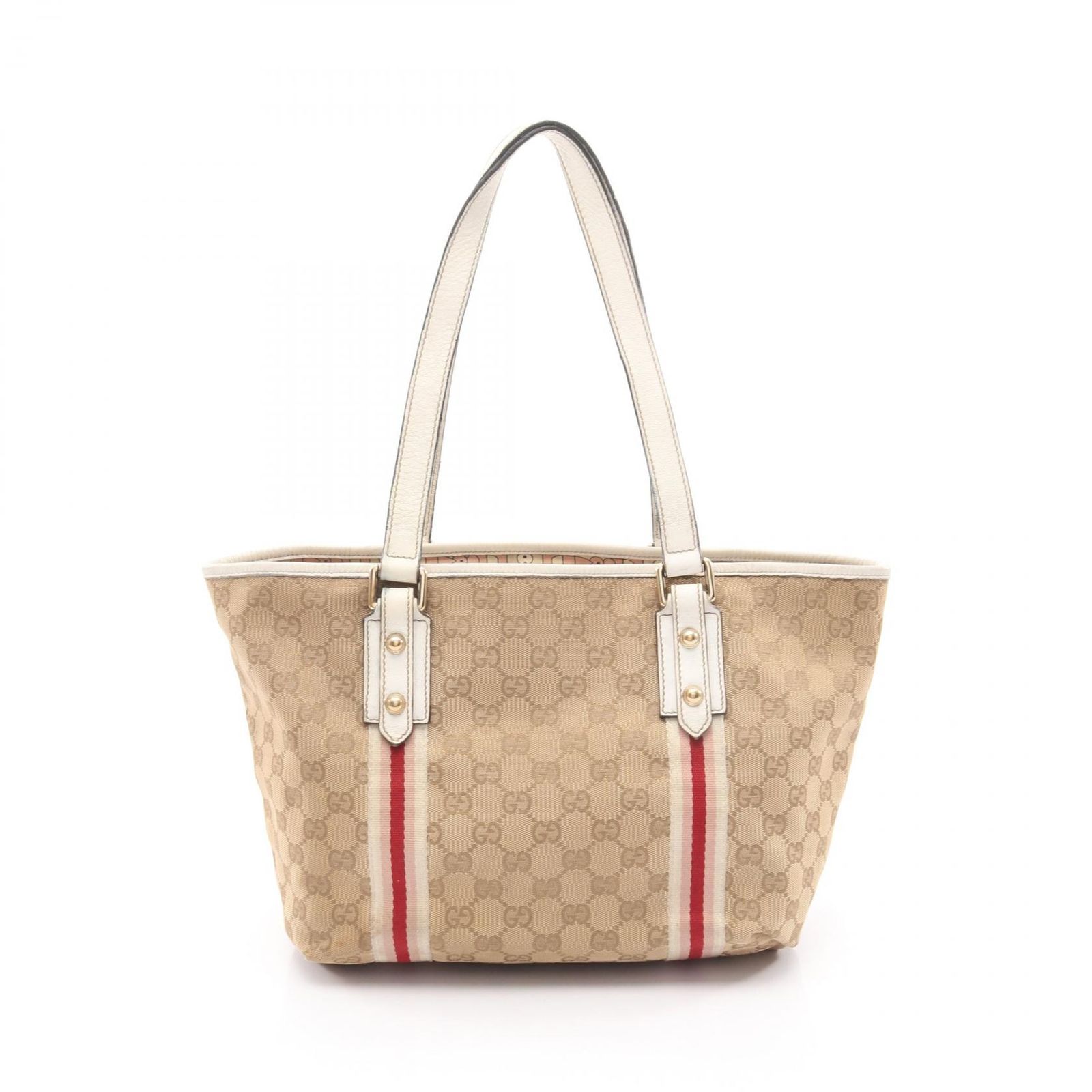 グッチ GUCCI トートバッグ GGキャンバス シェリーライン 137396