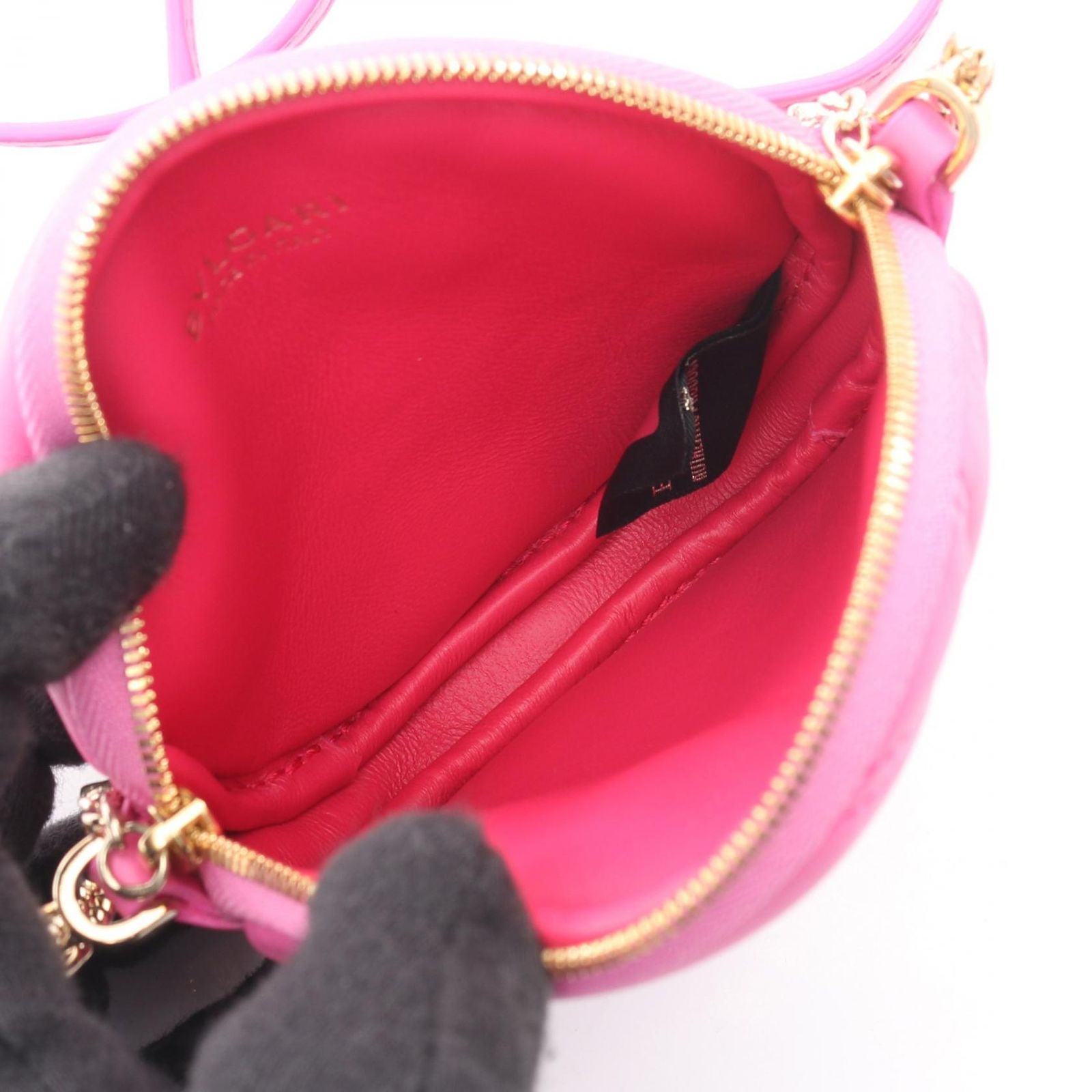 ブルガリ BVLGARI ショルダーバッグ セルペンティ カボション ミニ 
