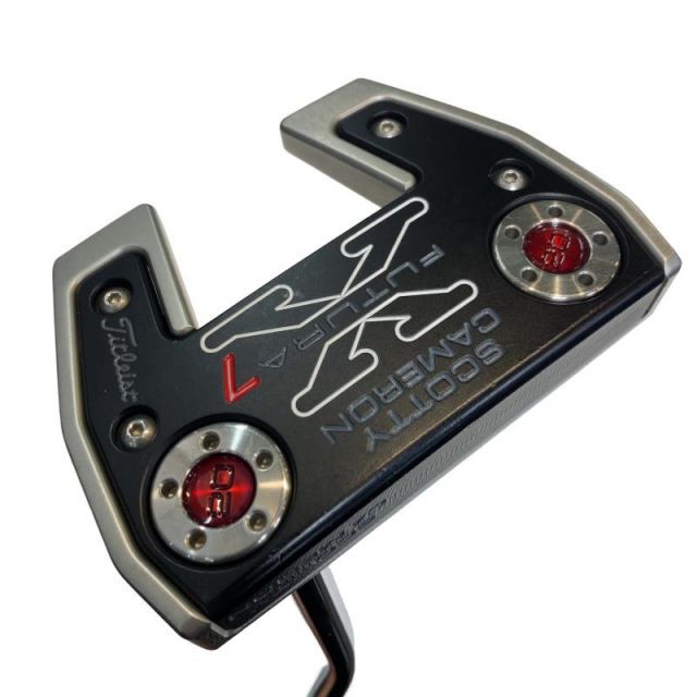 【中古】 タイトリスト SCOTTY CAMERON FUTURA X7 33インチ パター PT スチール (フレックスその他) メンズ 男性用 右利き 右用 Cランク ゴルフクラブ