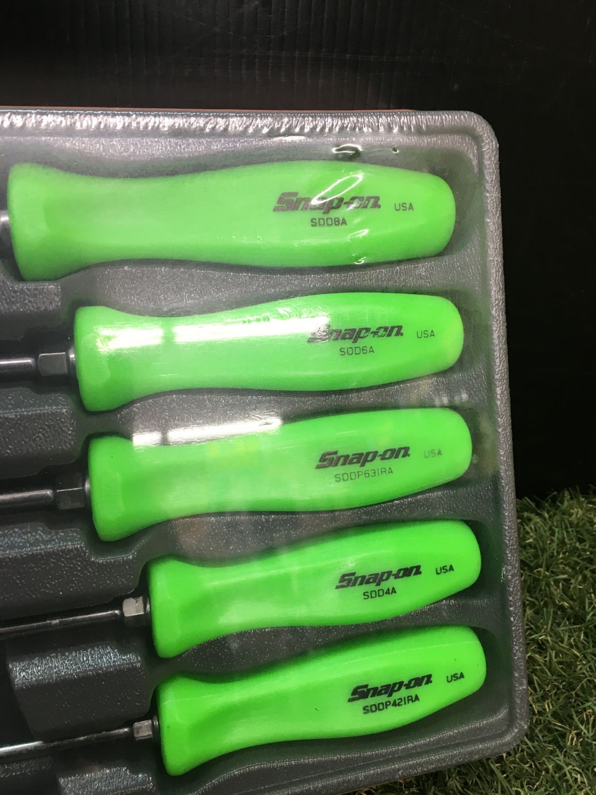 未使用品】【0906】Snap-on (スナップオン) 旧グリップ ドライバー