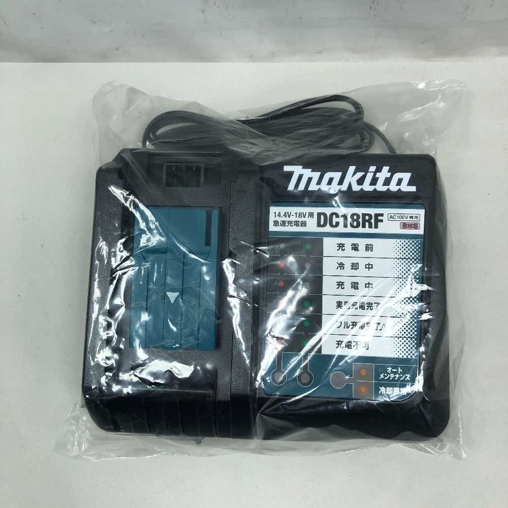 MAKITA マキタ 急速充電器 未使用品(S) 本体のみ DC18RF ブラック