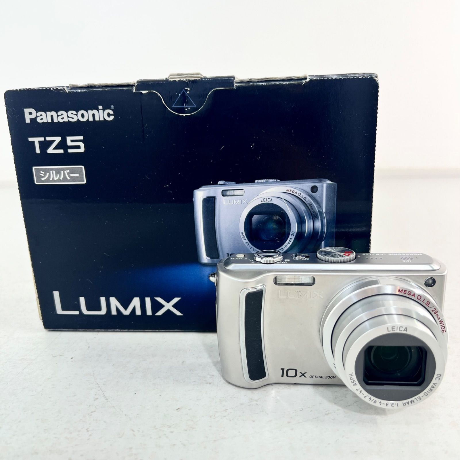 【動作確認済】Panasonic DMC-TZ5 コンパクトデジタルカメラ パナソニック 松下電器 デジカメ コンパクトカメラ 写真