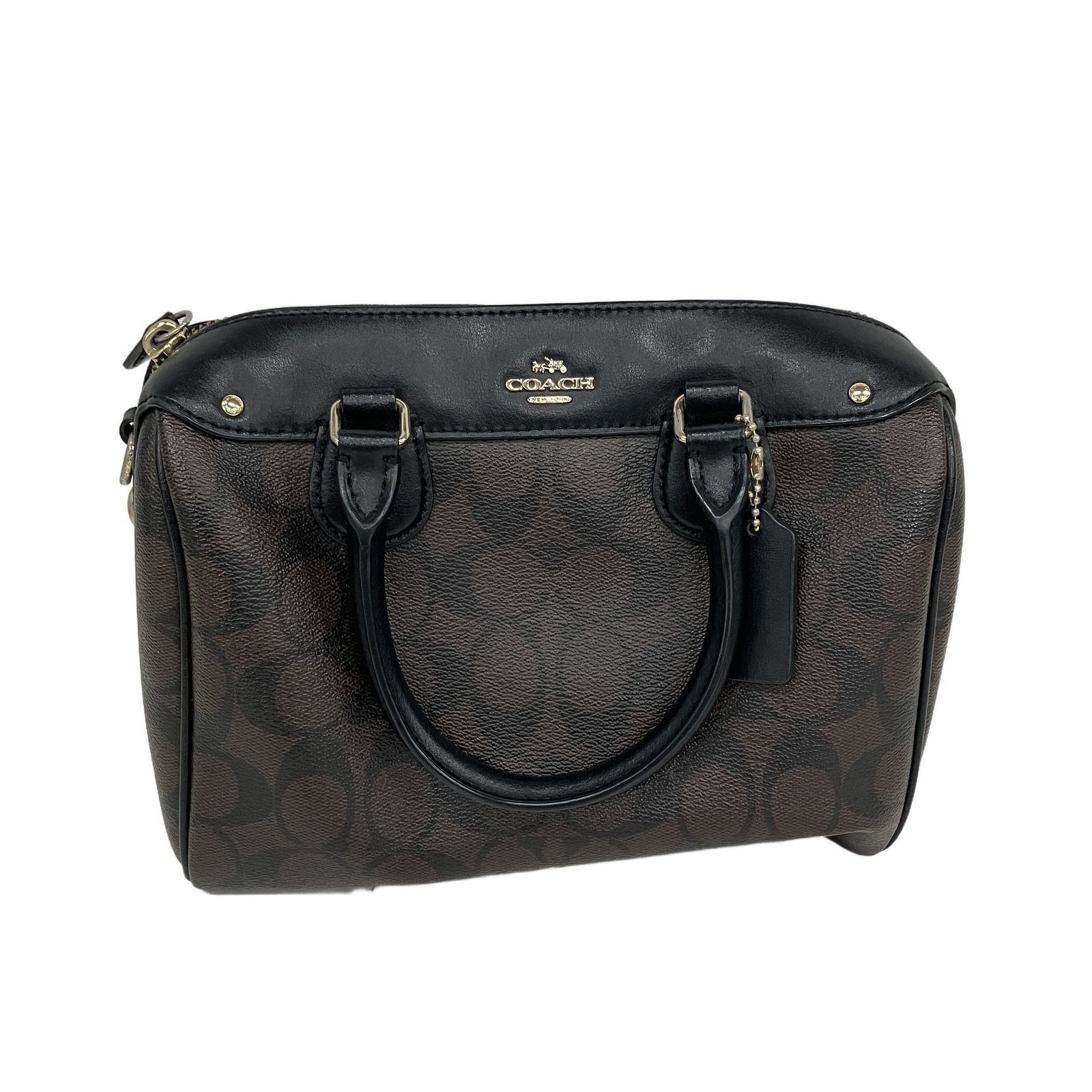 COACH F58312 ハンドバッグ ブラウン ファッション 中古 S11123603