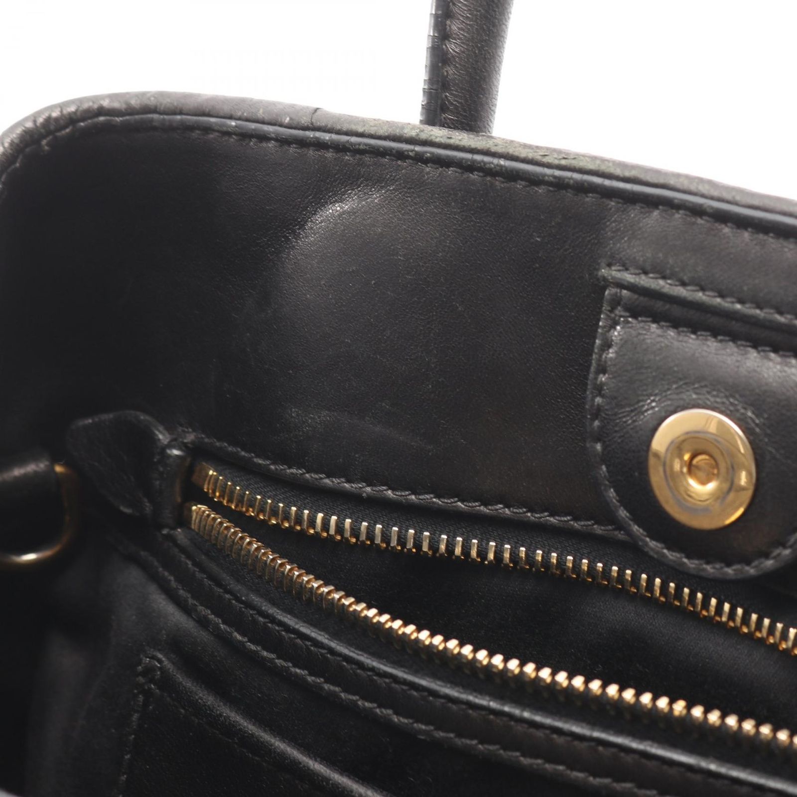 ミュウ ミュウ Miu Miu ハンドバッグ マテラッセ 2way ブラック レザー 