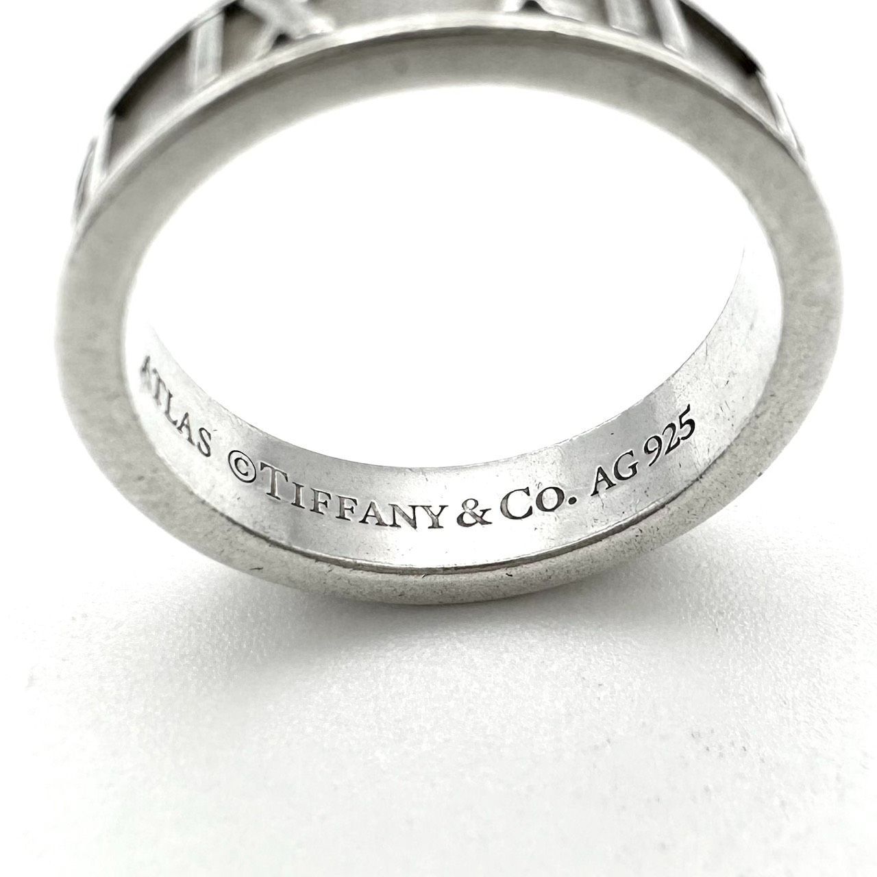 返品OK】 TIFFANY&CO. ティファニー アトラス リング 7号 AG925 SV