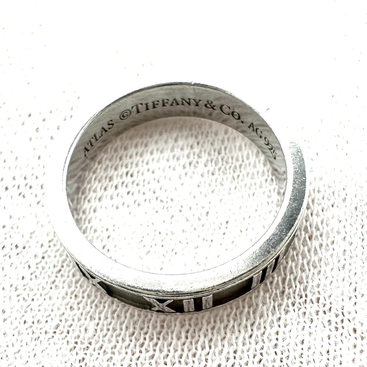 返品OK】 TIFFANY&CO. ティファニー アトラス リング 7号 AG925 SV