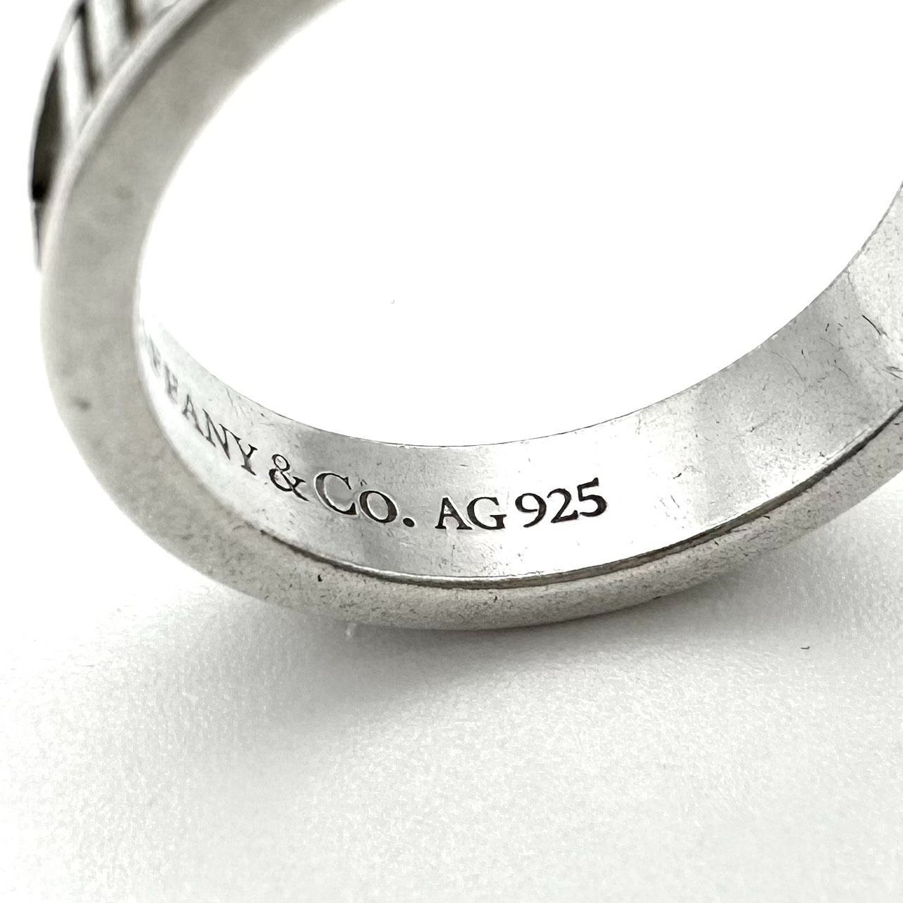 返品OK】 TIFFANY&CO. ティファニー アトラス リング 7号 AG925 SV