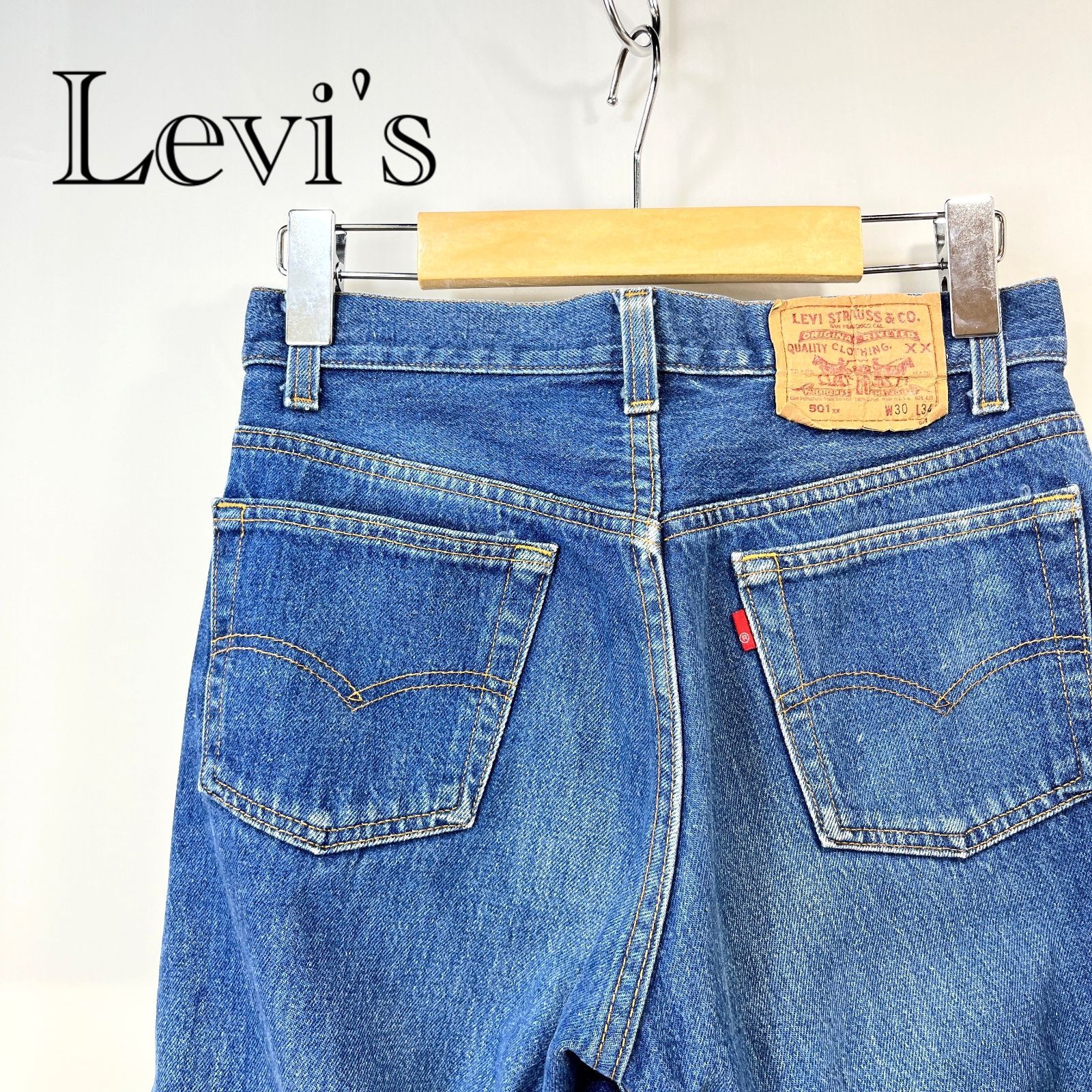 Levi's 501 W30 USA製 リーバイス 552 501-0000 デニムパンツ メンズ 古着 ファッション _266023