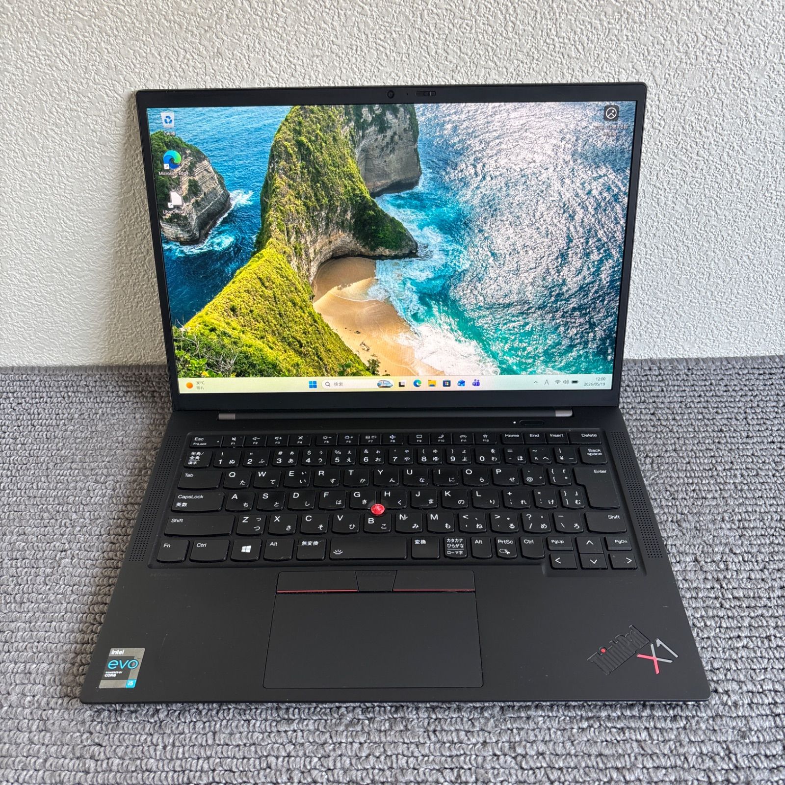 Thinkpad X1 Carbon Gen9 i5 8GB 256GB Win11 指紋認証 - メルカリ