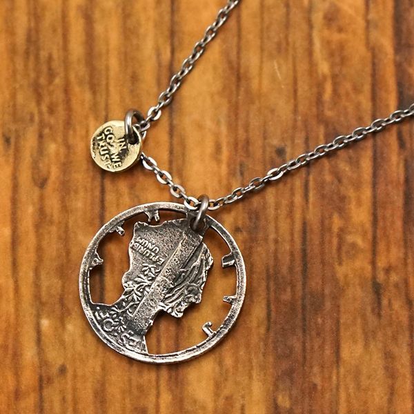 SAINTS X amp japan セインツ アンプジャパン ギリシャ コイン ネックレス メンズを販売 商品点数3万点以上 シルバーアクセサリー - シーズ 通販