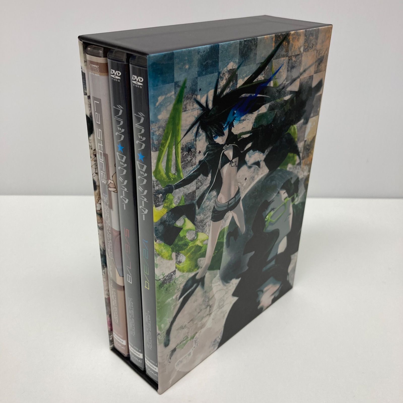 値下げ【新品・未開封】ブラック★ロックシューター DVD-BOX 完全生産限定版 ◇ ブラック☆ロックシューター DVD-BOX 完全生産限定版 同梱特典付き