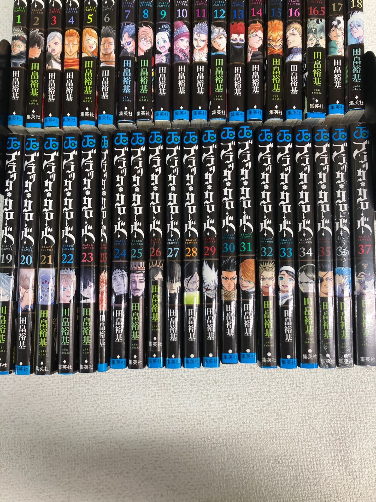 ☆②【未開封あり】ブラッククローバー 全37巻 コミック全巻セット