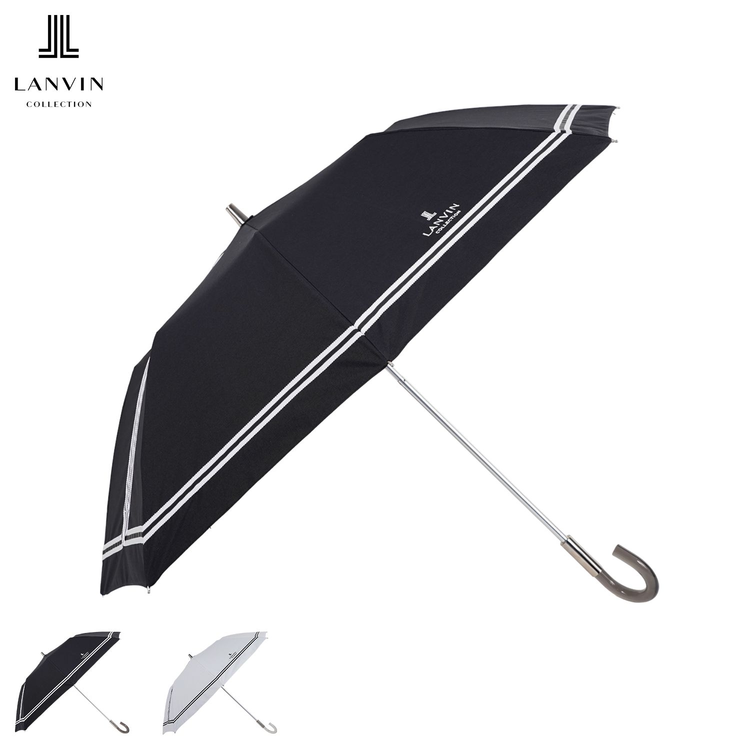 ランバン コレクション LANVIN COLLECTION 日傘 折りたたみ 晴雨兼用 軽量 レディース 50cm 22-083-11858-51
