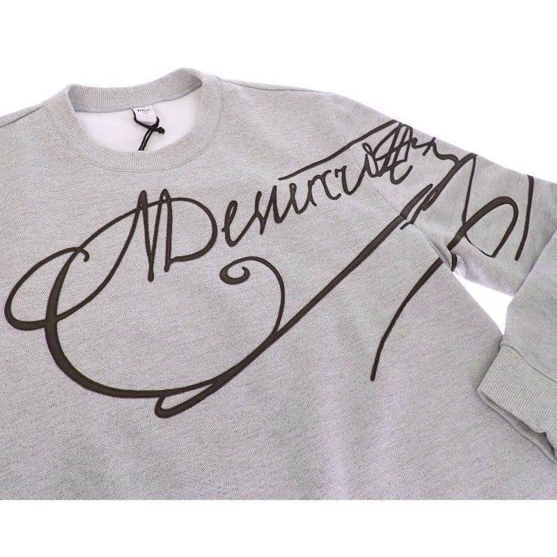 ベルルッティ Berluti レザースクリットクルーネック M R25JRL81-002