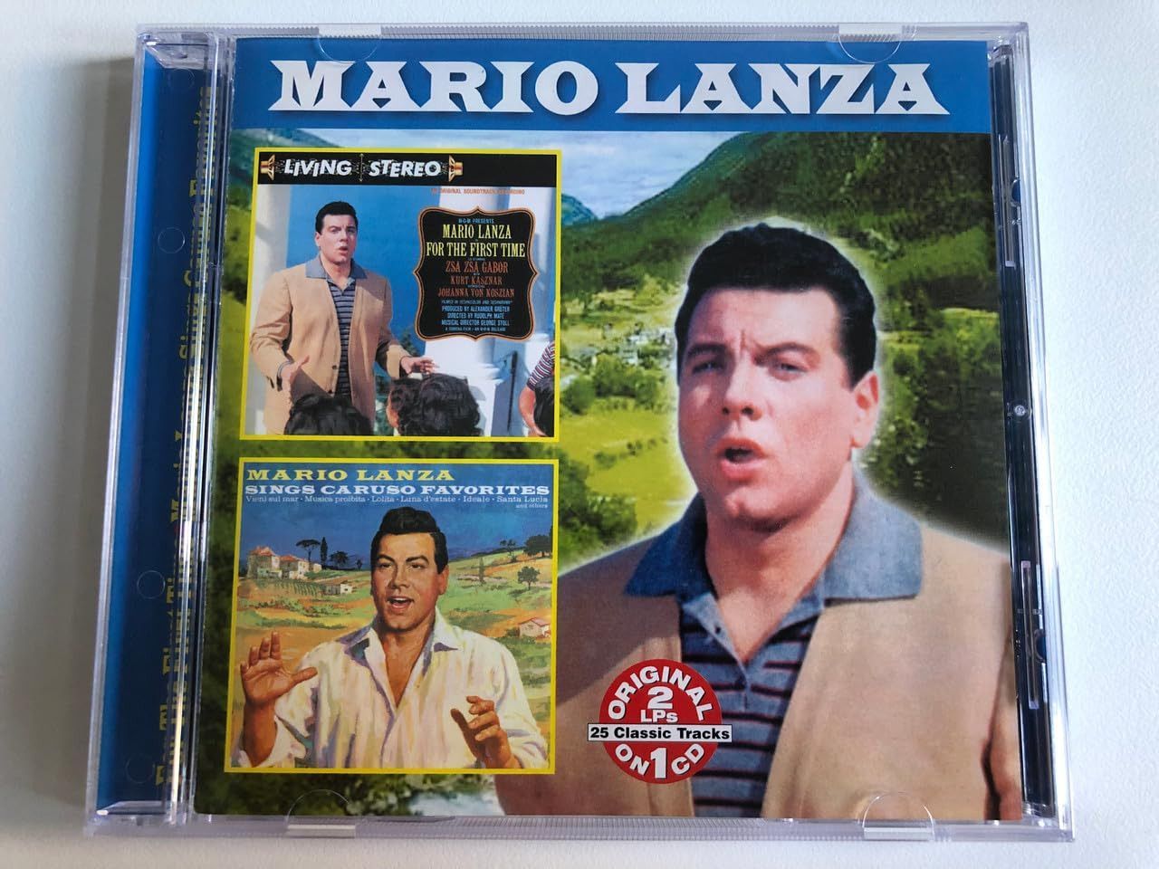 【CD】For the First Time / Mario Lanza Sings Caruso