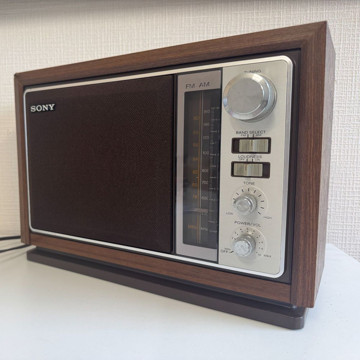 SONY ICF-9740 FM/AM 2バンドラジオ - メルカリ