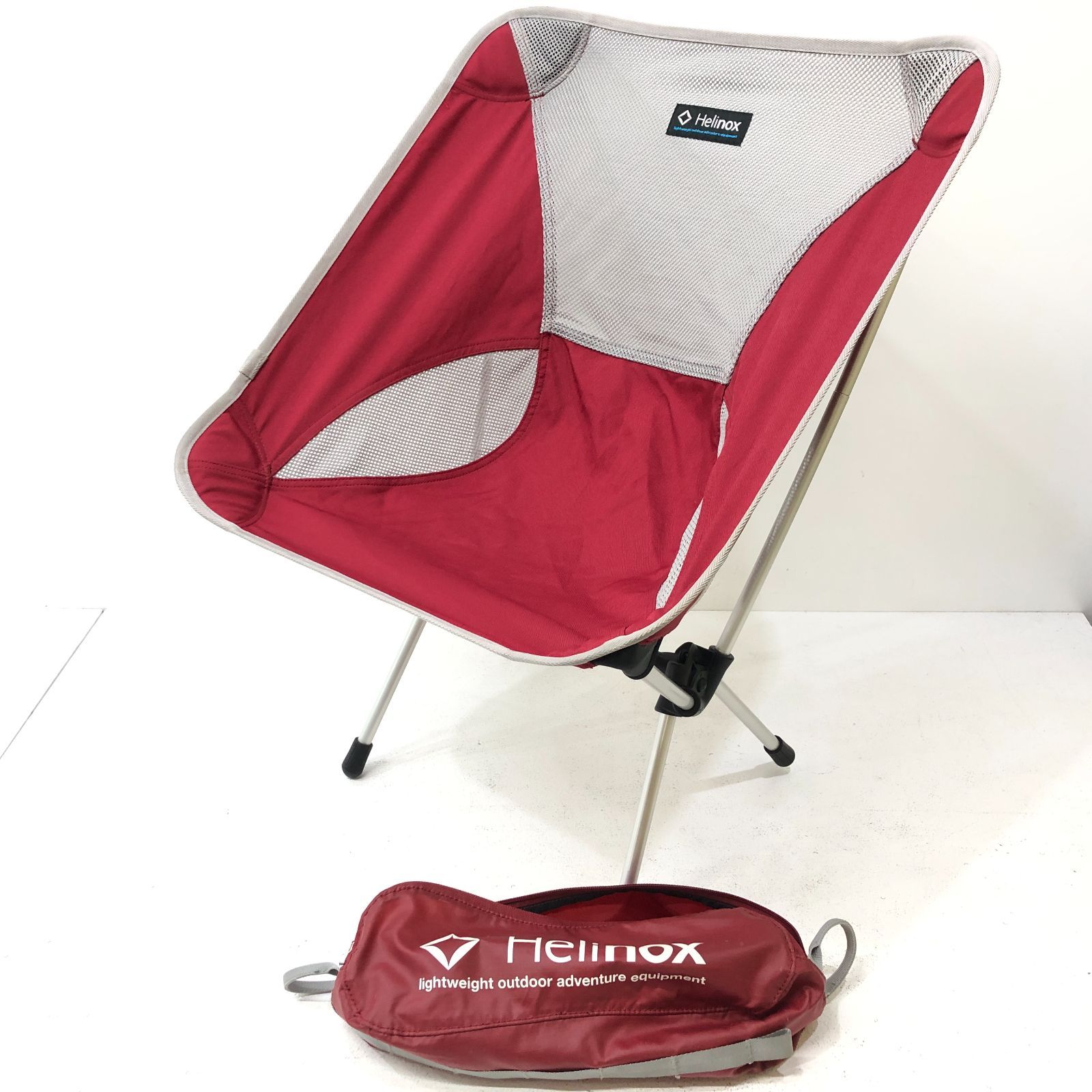 Helinox チェアワン ミニ　超軽量　レッド チェアワン レッド Helinox ヘリノックス ミニ | アウトドア用品