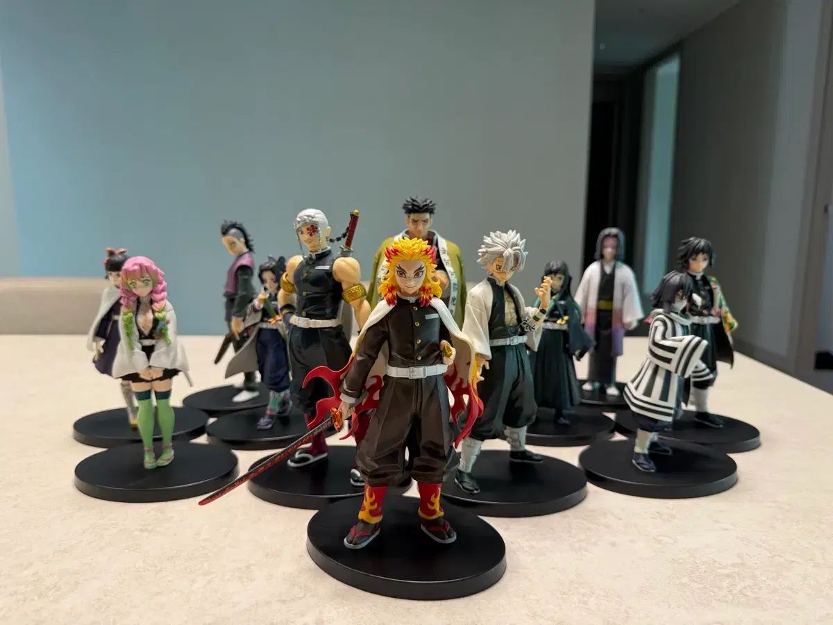 まとめ売り) BANPRESTO(バンプレスト) 鬼滅の刃 9주+カナヲ+産屋敷+玄弥 フィギュア