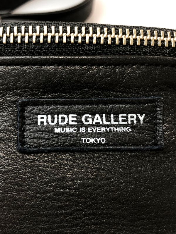 中古品】 RUDE GALLERY ルードギャラリー LEATHER WAIST BAG レザー